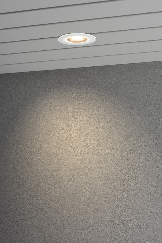 Konstsmide Einbaustr. HP LED 6W weisse Glasfront
