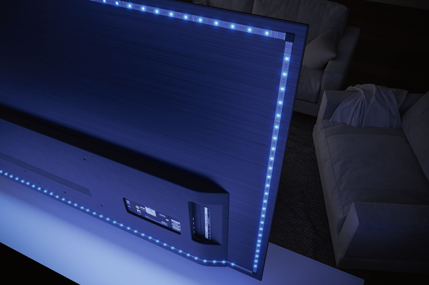 Paulmann MaxLED 250 LED Strip TV Comfort Basisset 75 Zoll 5,1m 25,5W 230lm/m 28LEDs/m RGBW+ 36VA
