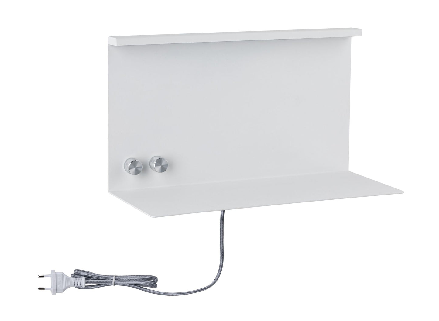 Paulmann LED Wandleuchte mit Ablage Jarina 4,5 W/ 1,6 W Weiß/Metall