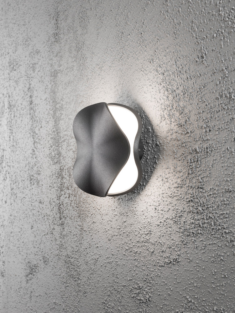 Konstsmide Matera Wandleuchte HighPowerLED, anthrazit