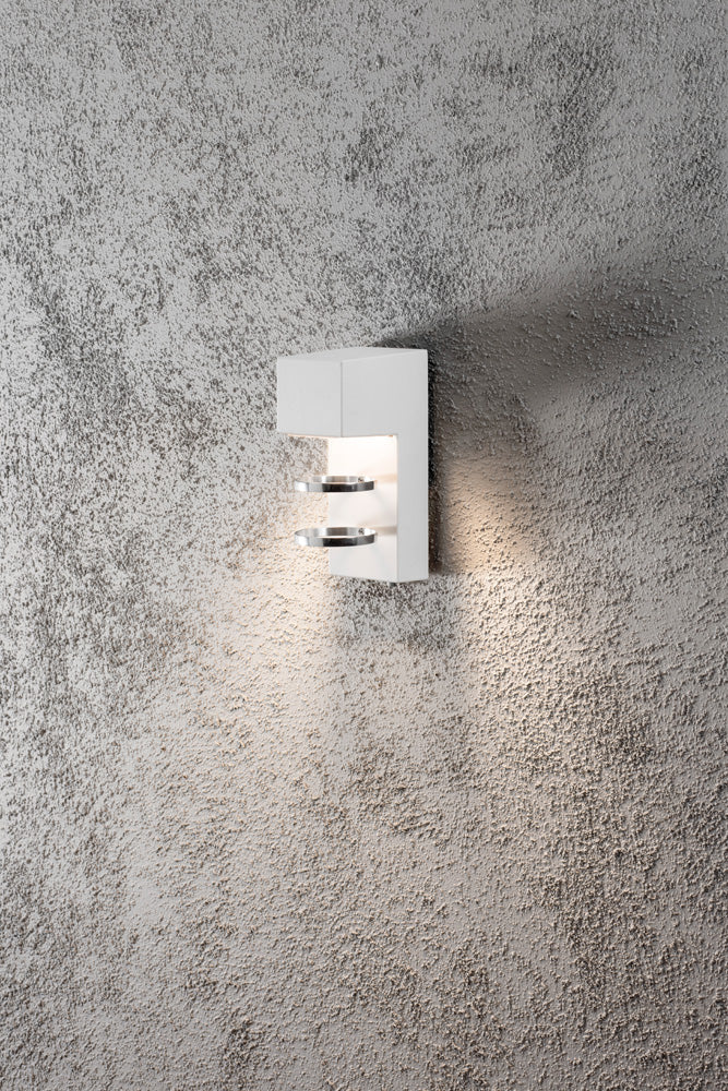 Konstsmide Wandleuchte Acerra weiss LED