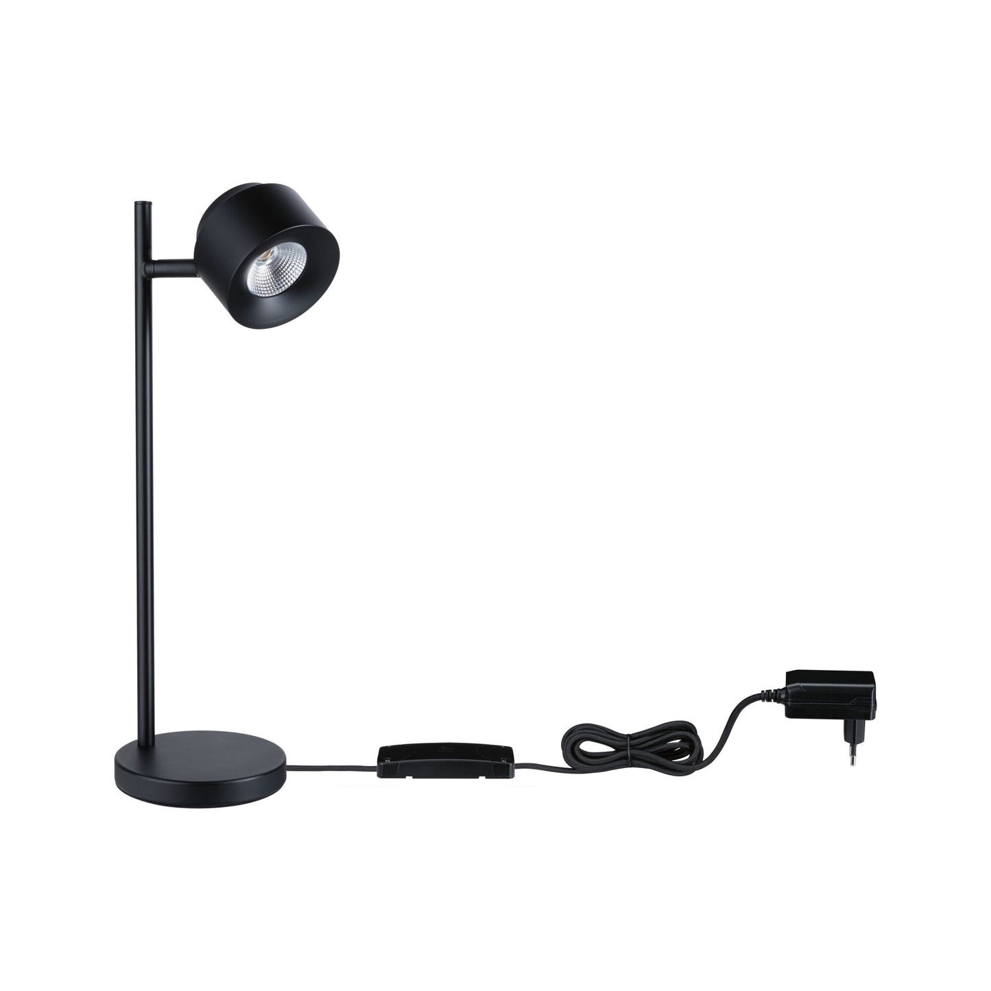 Paulmann Tischleuchte Puric Pane Smart Home Zigbee 2700K 400lm 4,5W Schwarz