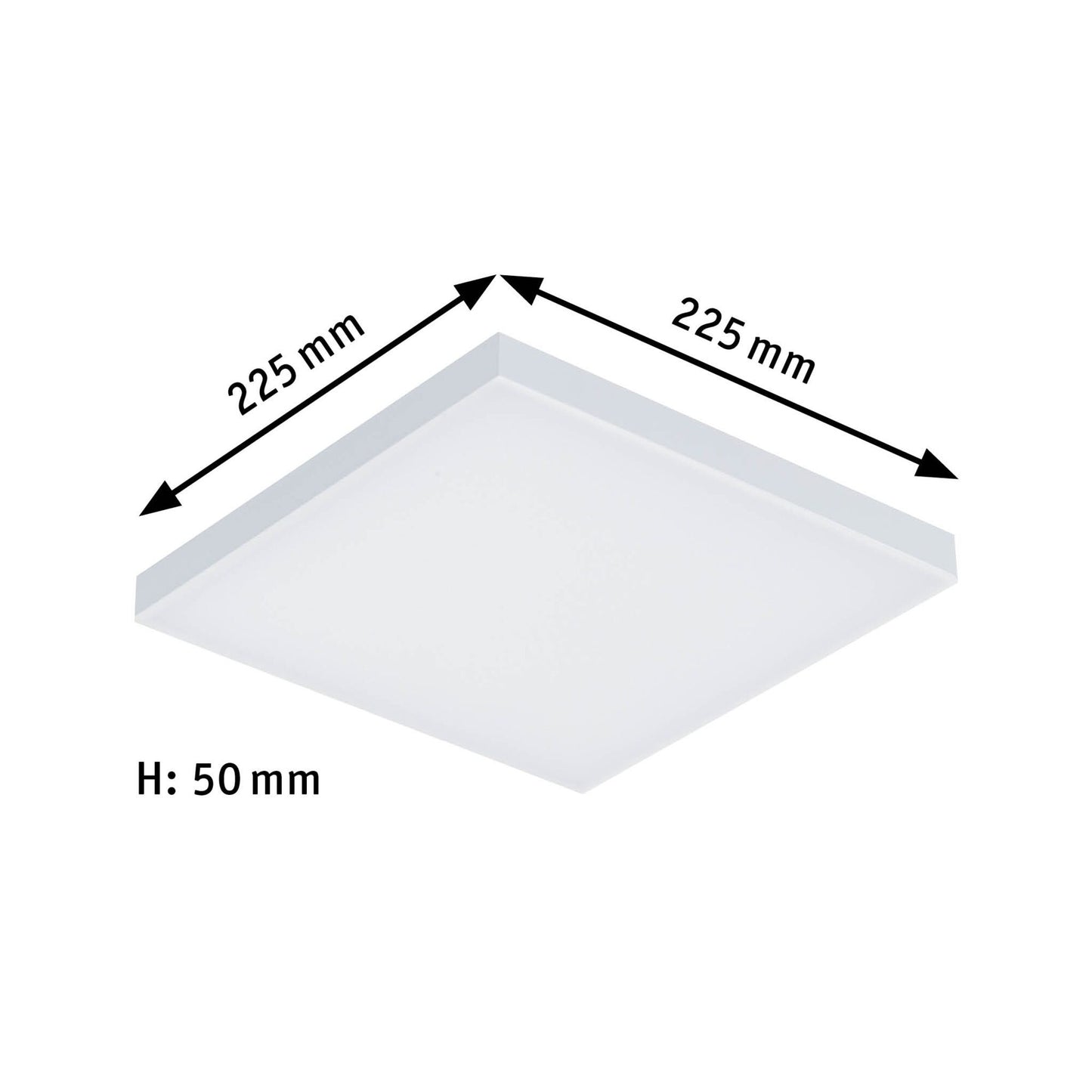 Paulmann LED Panel Velora 225x225mm 13W 3.000K