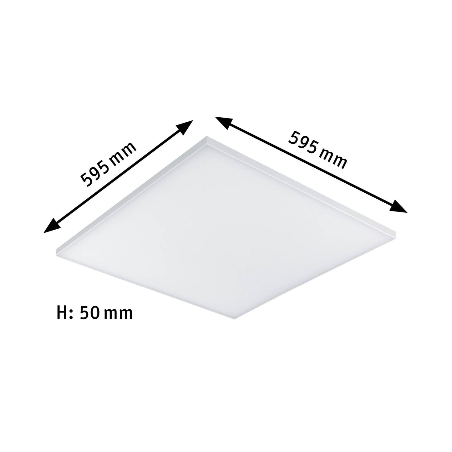 Paulmann LED Panel Velora 600x600mm 34W 3.000K