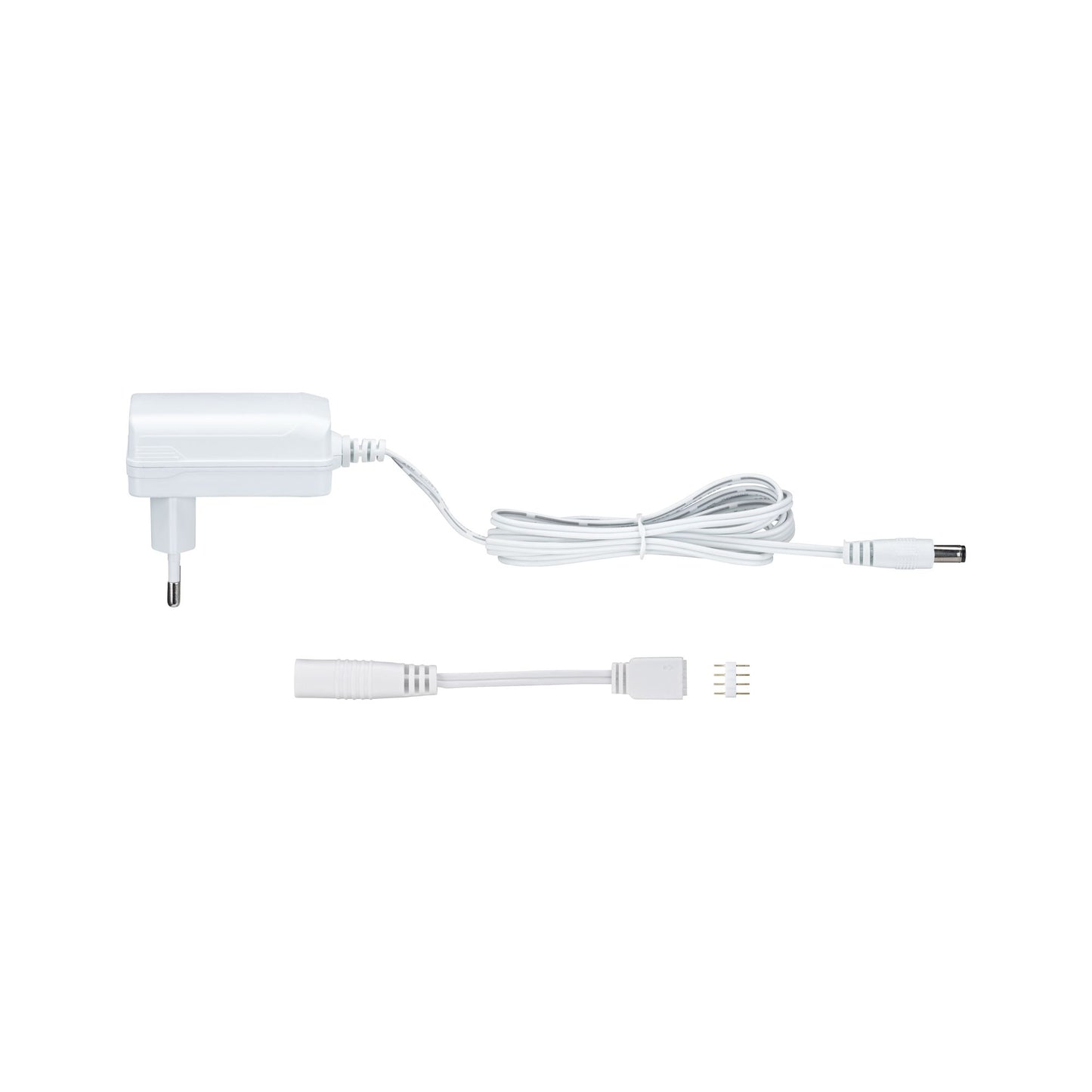Paulmann Universal LED Power Supply Plug-In 12W 230/12V DC Transformator Weiß Kunststoff