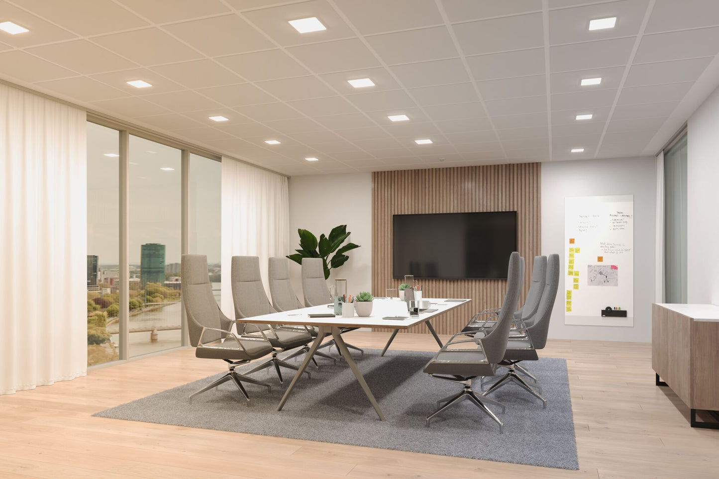 Paulmann VariFit LED Einbaupanel Veluna Edge IP44 eckig 160x160mm 1000lm Tunable White Weiß dimmbar