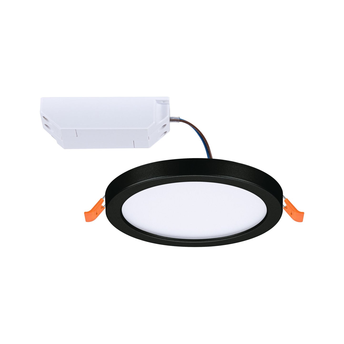 Paulmann VariFit LED Einbaupanel Areo IP44 rund 118mm 3000K Schwarz
