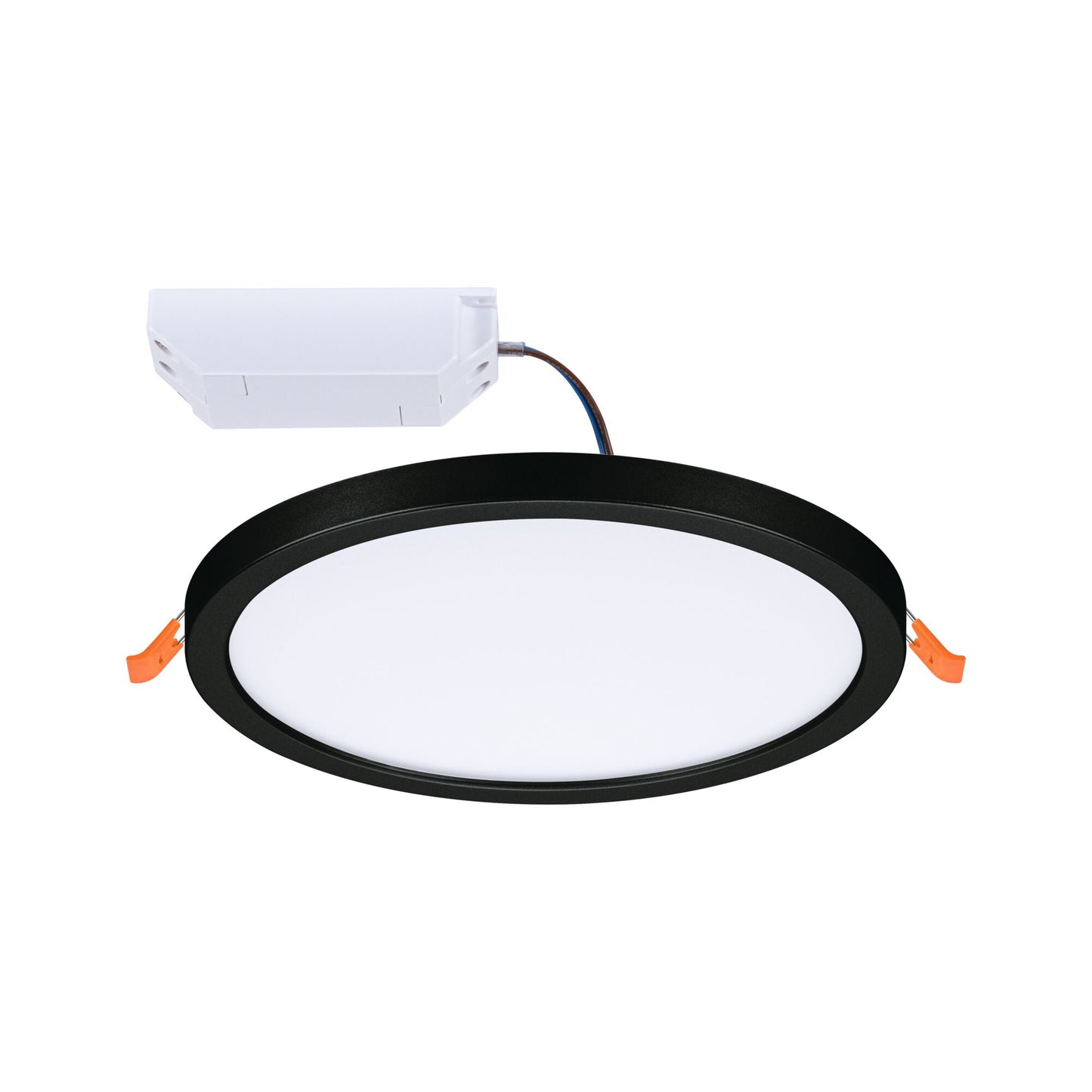 Paulmann VariFit LED Einbaupanel Areo IP44 rund 175mm 4000K Schwarz