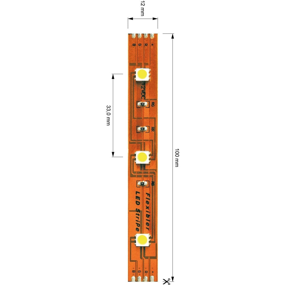 Deko-Light 5050-30-12V-6500K-5m 28W Kupfer