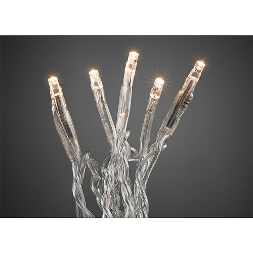 Micro LED-Lichterkette 20 flg. ww, transp. Kab.6351-123