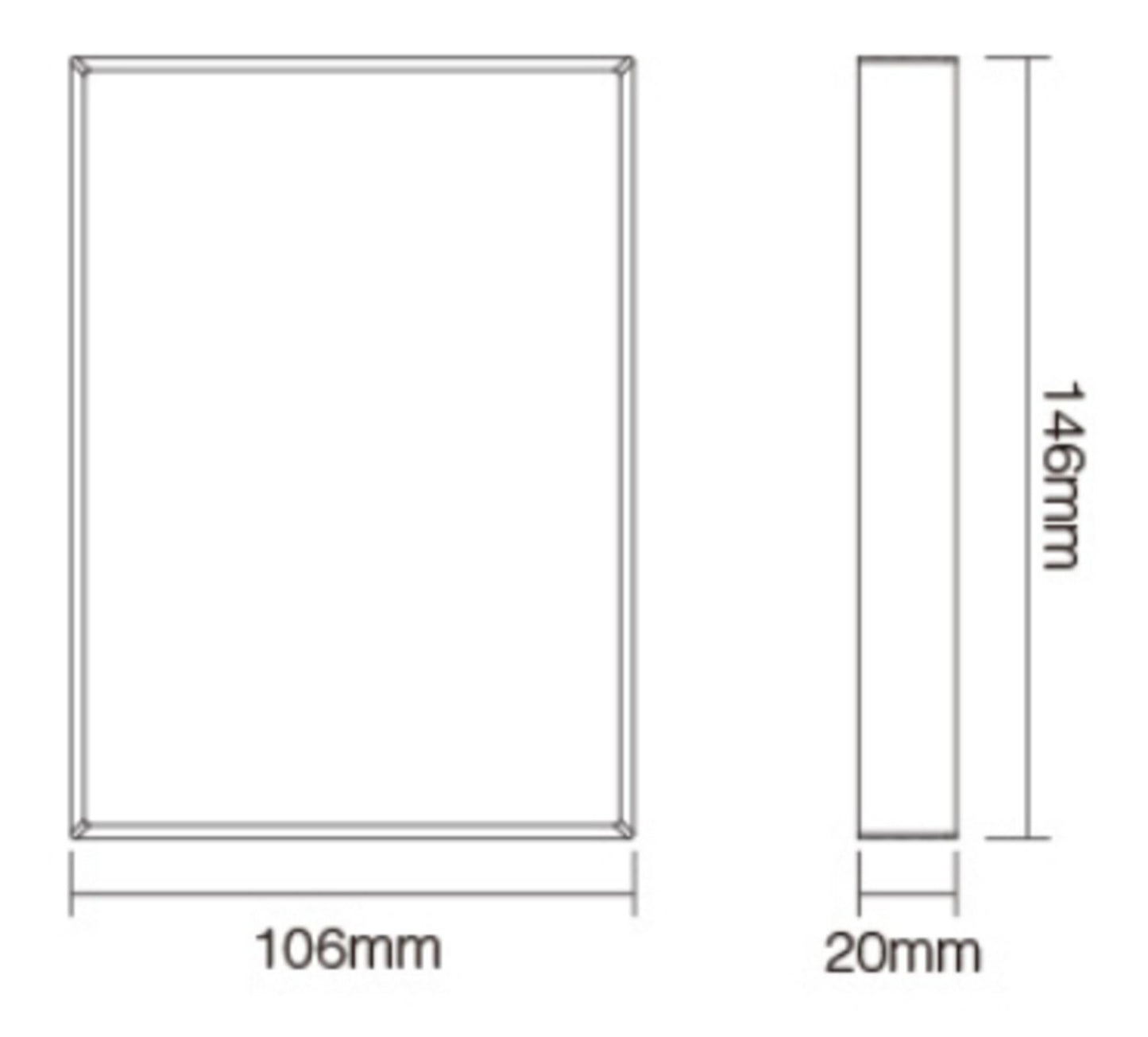 Deko-Light RF-smart, Wandfernb., weiß, 8 Zo, Single/CCT/RGB/RGBW/RGB+CCT