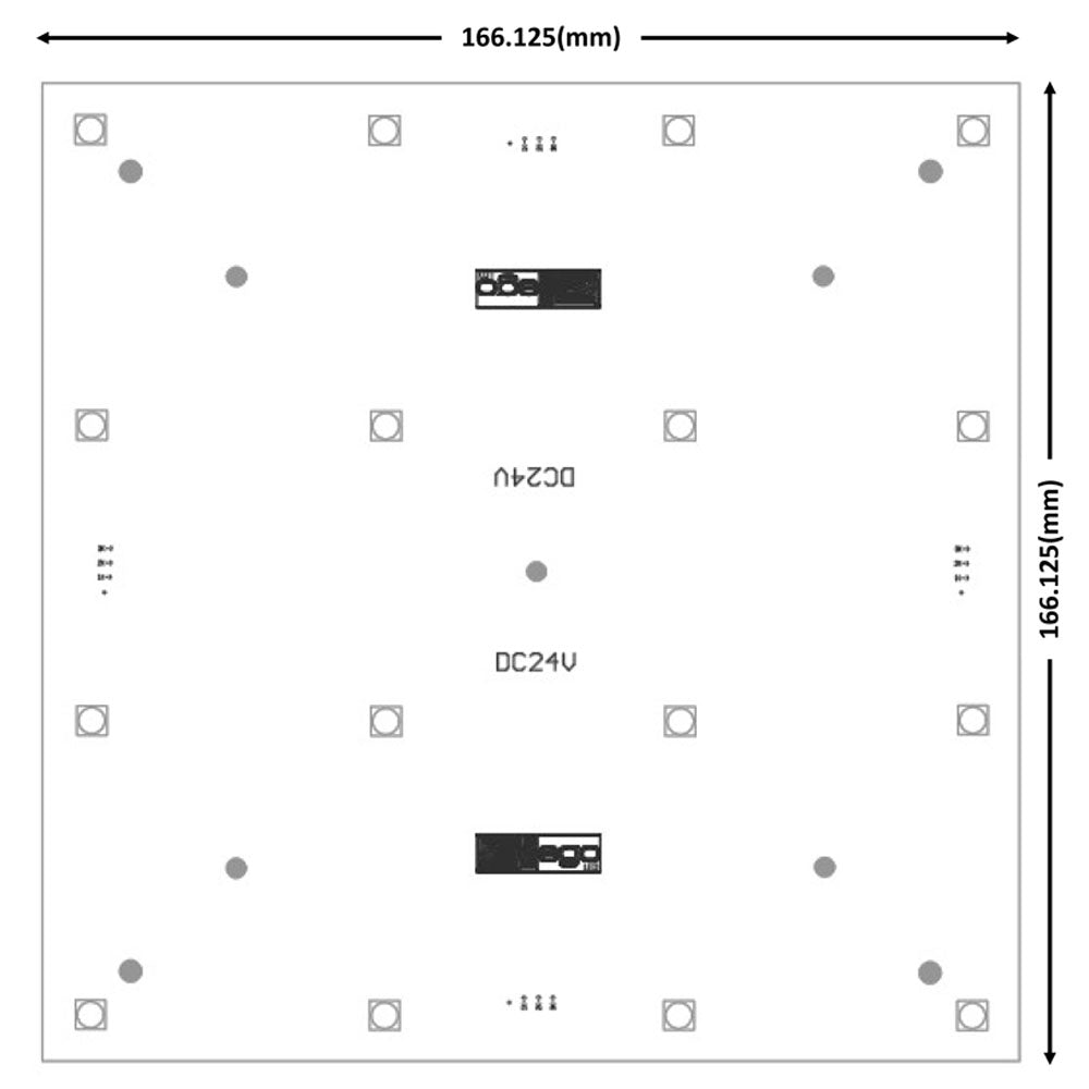 Deko-Light Modular Panel II 4x4 5,5W Weiß