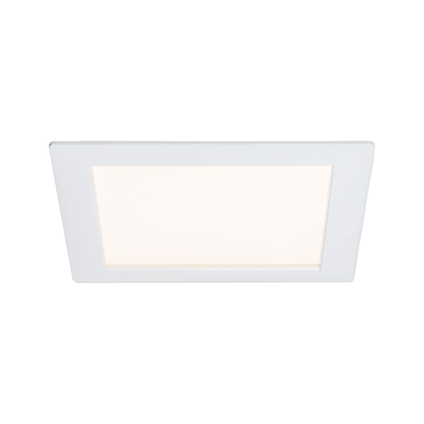 Paulmann Premium EBL Set Panel eckig LED 1x6,5W 2700K 7VA 230V/350mA 120mm Ws matt/Alu