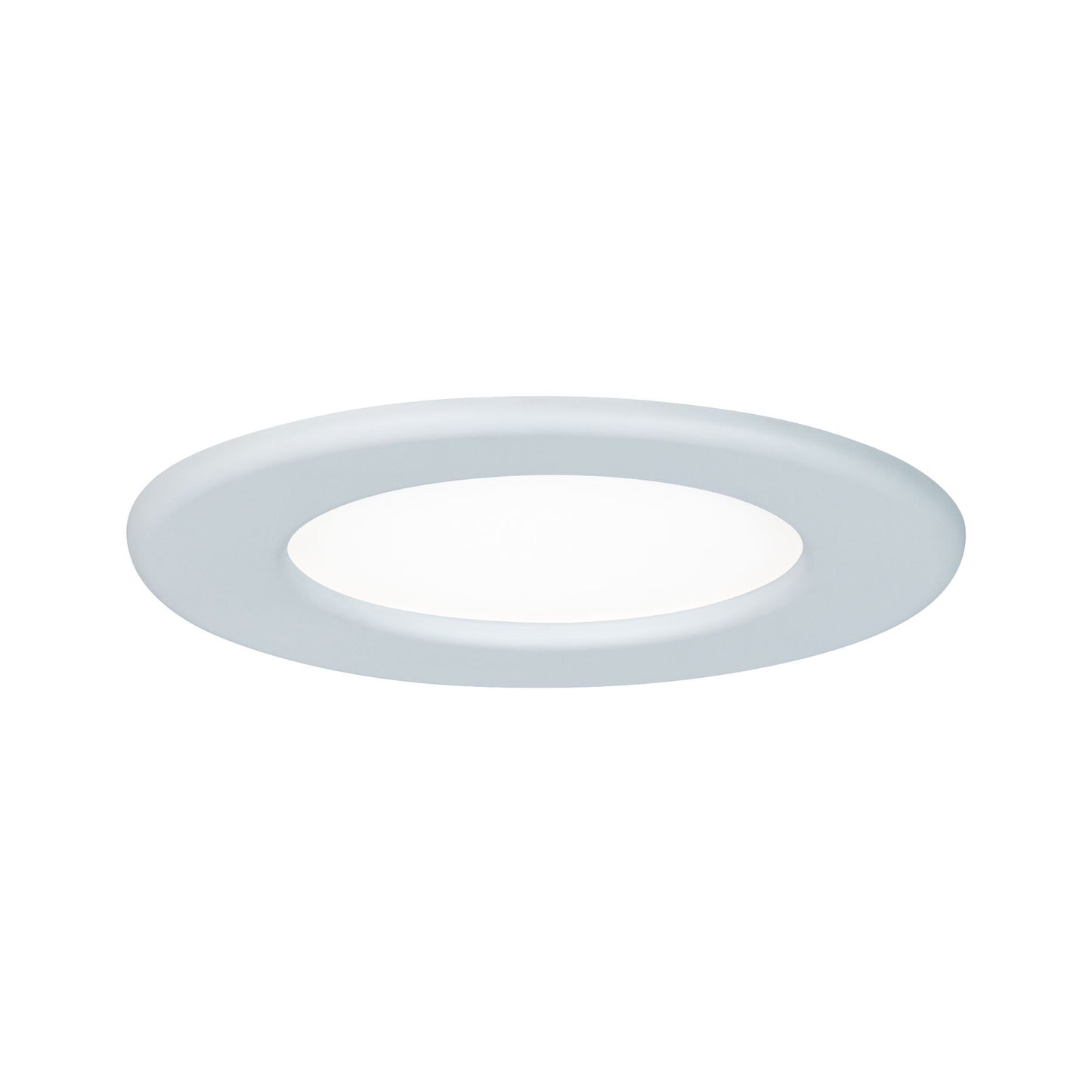 Paulmann Premium EBL Set Panel dim rund IP44 LED 1x6W 4000K 230V 115mm Ws/Kunststoff