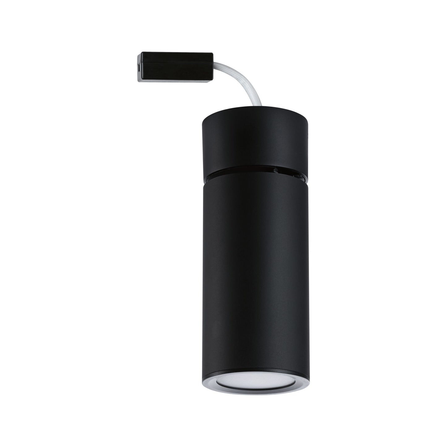 Paulmann LED Deckenleuchte Turnal Coin 2700K 470lm 230V 6W dimmbar Schwarz matt