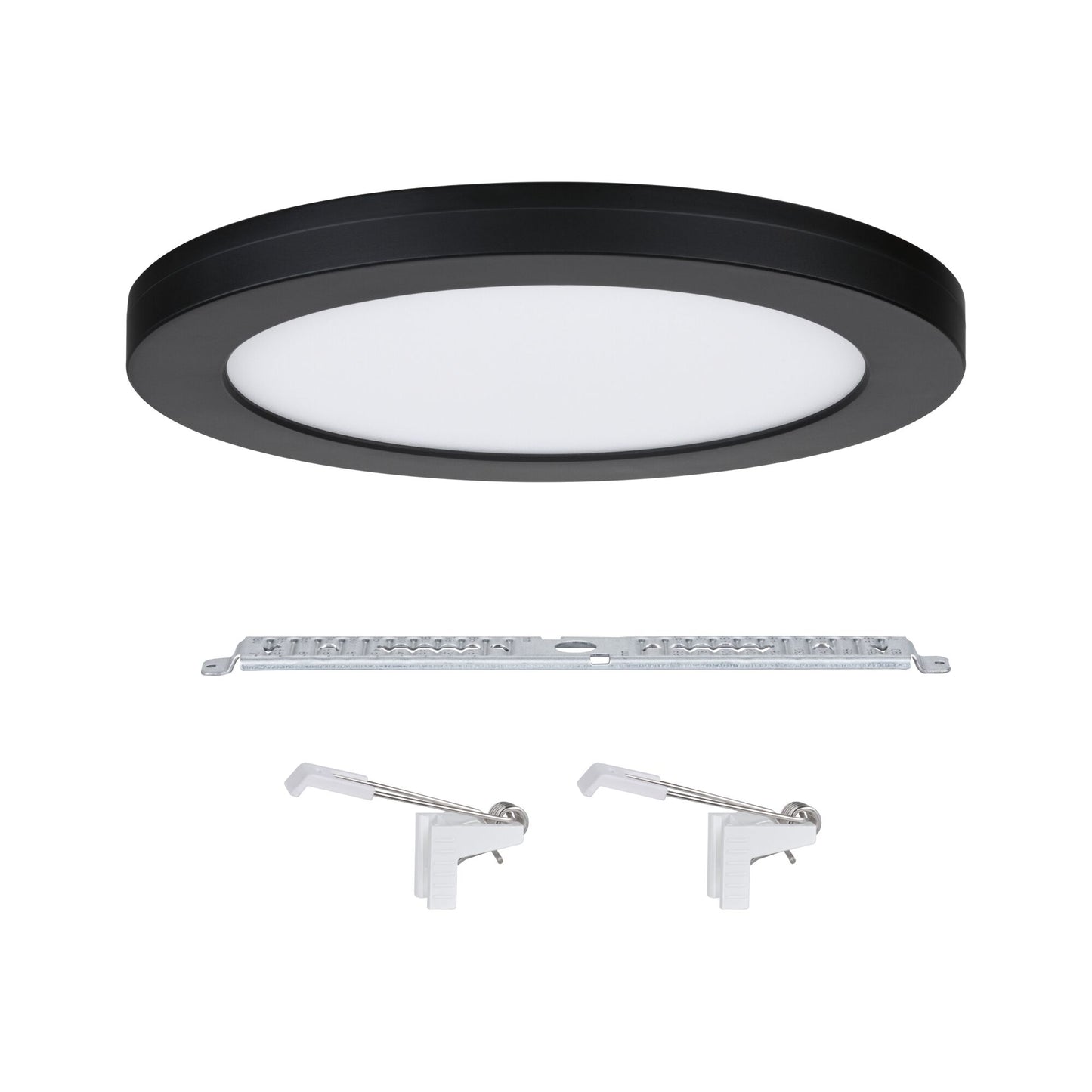 Paulmann LED Einbaupanel 2in1 Cover-it rund 225mm 1200lm 4000K Schwarz