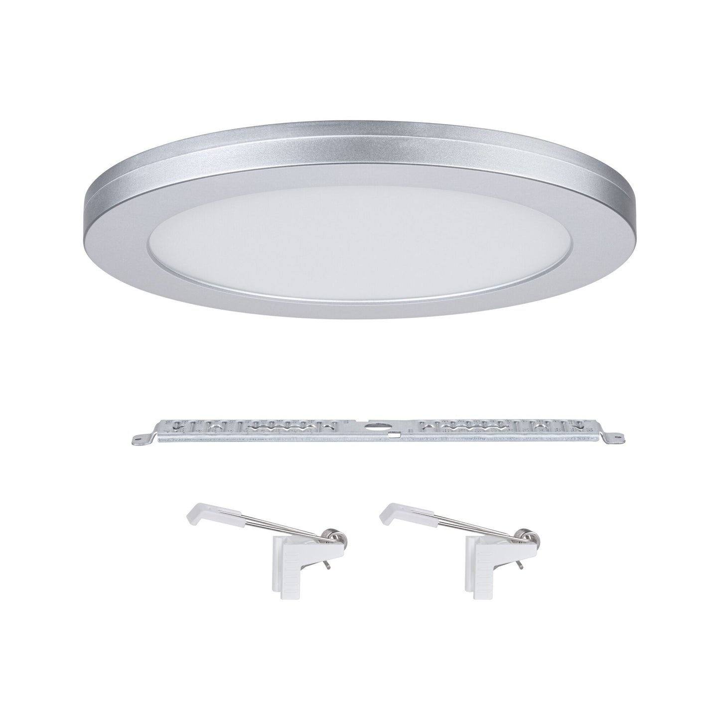 Paulmann LED Einbaupanel 2in1 Cover-it rund 225mm 1200lm 4000K Chrom matt