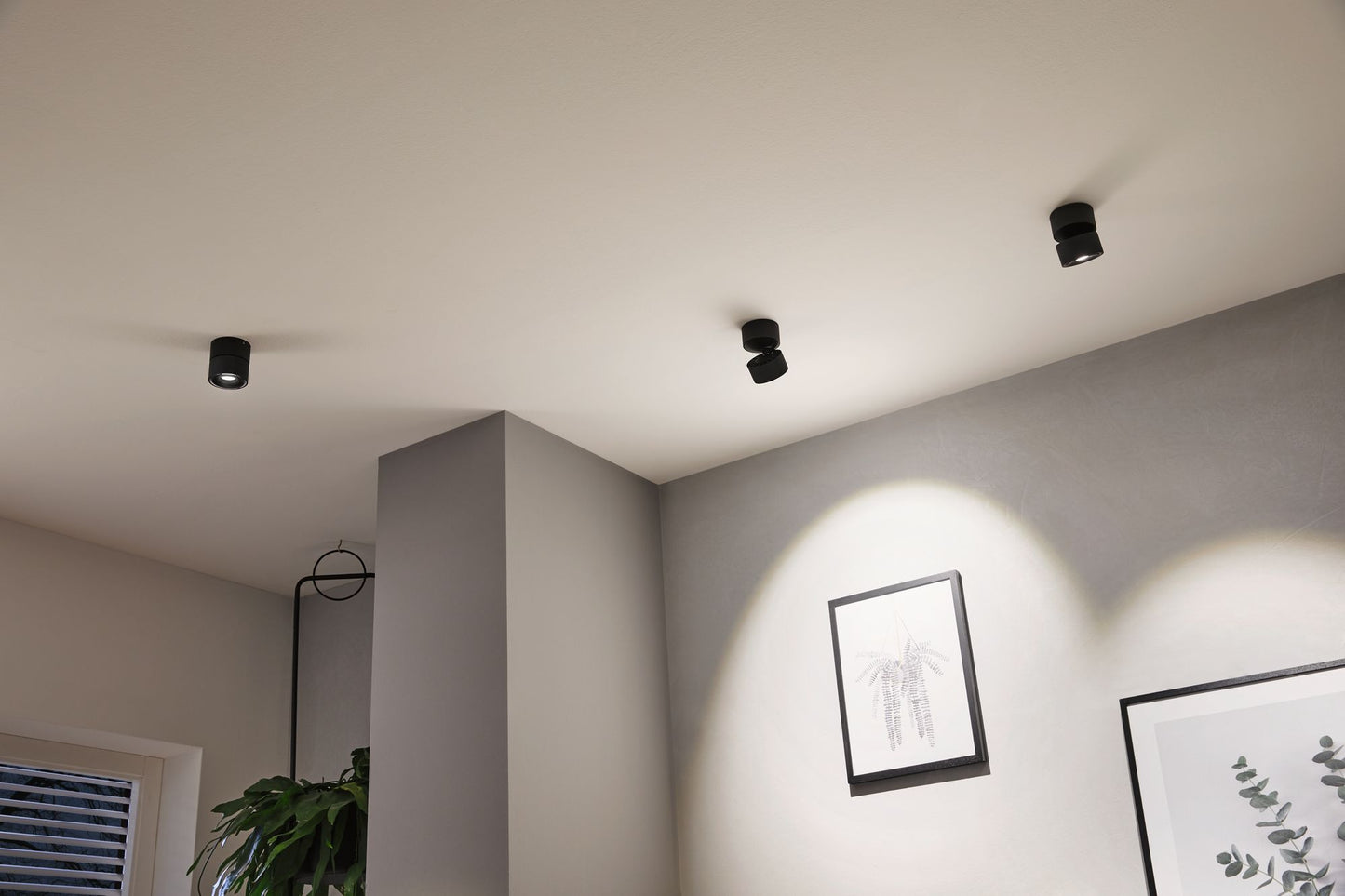 Paulmann Aufbauleuchte LED Spircle Schwarz matt 8,0W 3.000K 36°