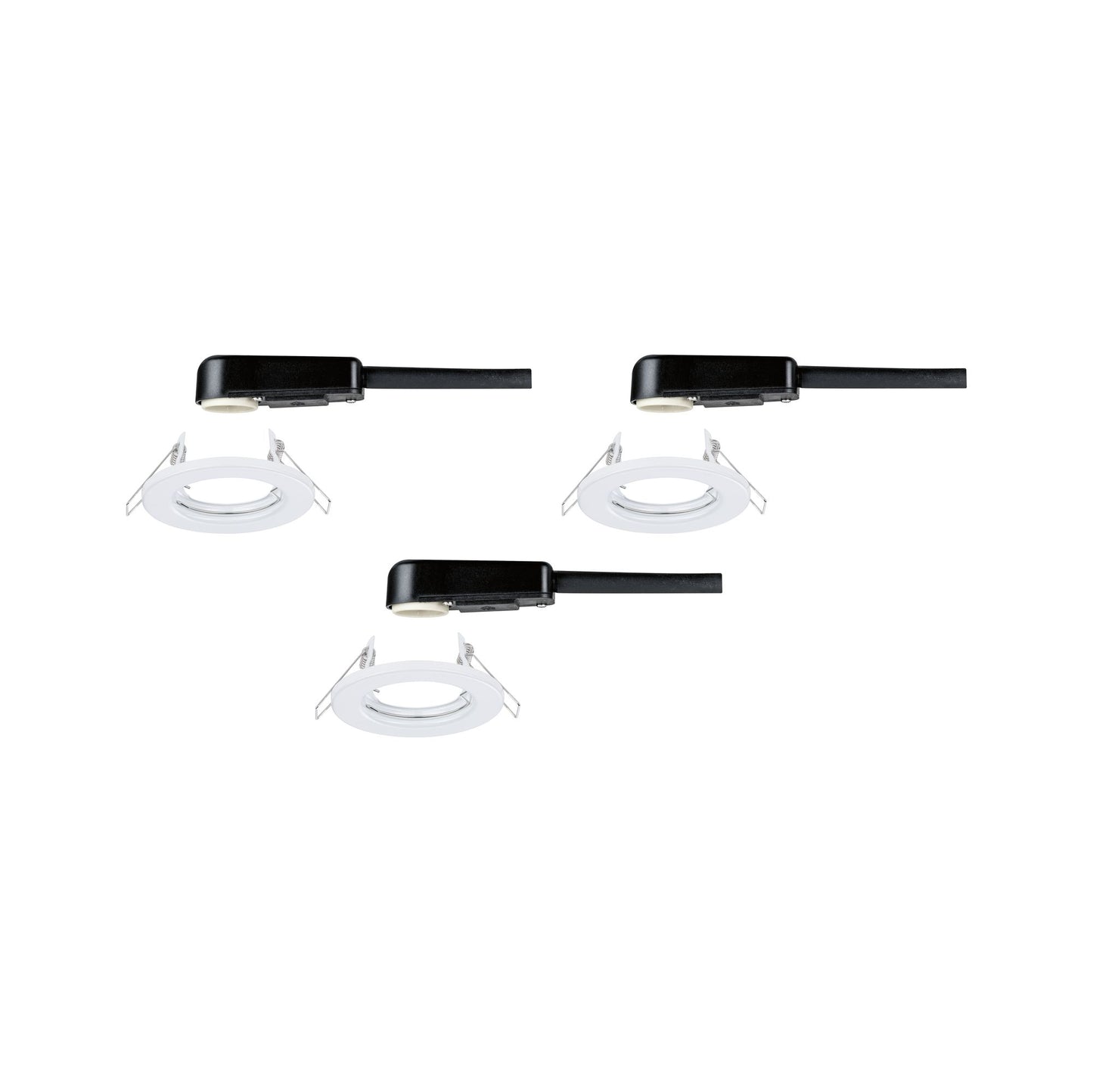 Paulmann EBL Set starr max 3x40W GU10 230V Weiß/Metall