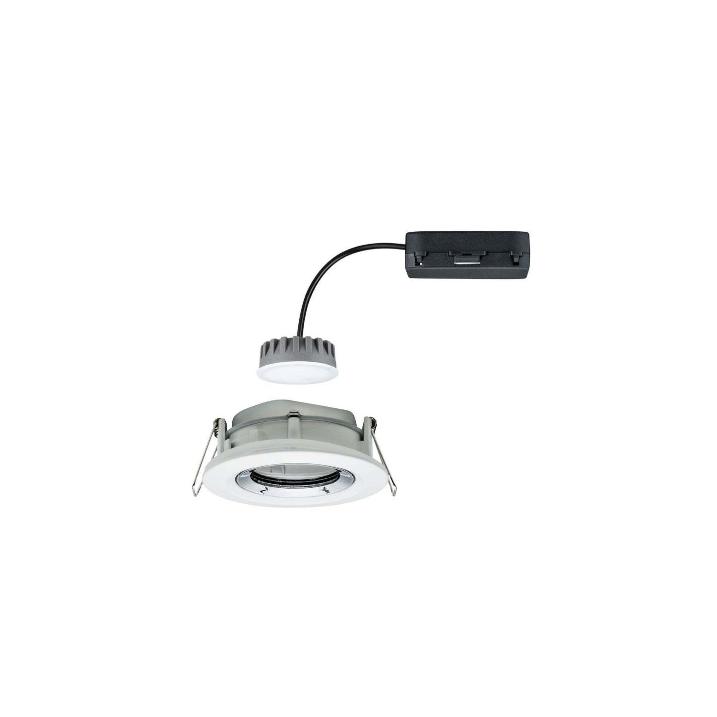 Paulmann Einbauleuchte LED Nova Plus rund 1x6W Coin Weiß matt,Chrom schwenkbar dimmbar