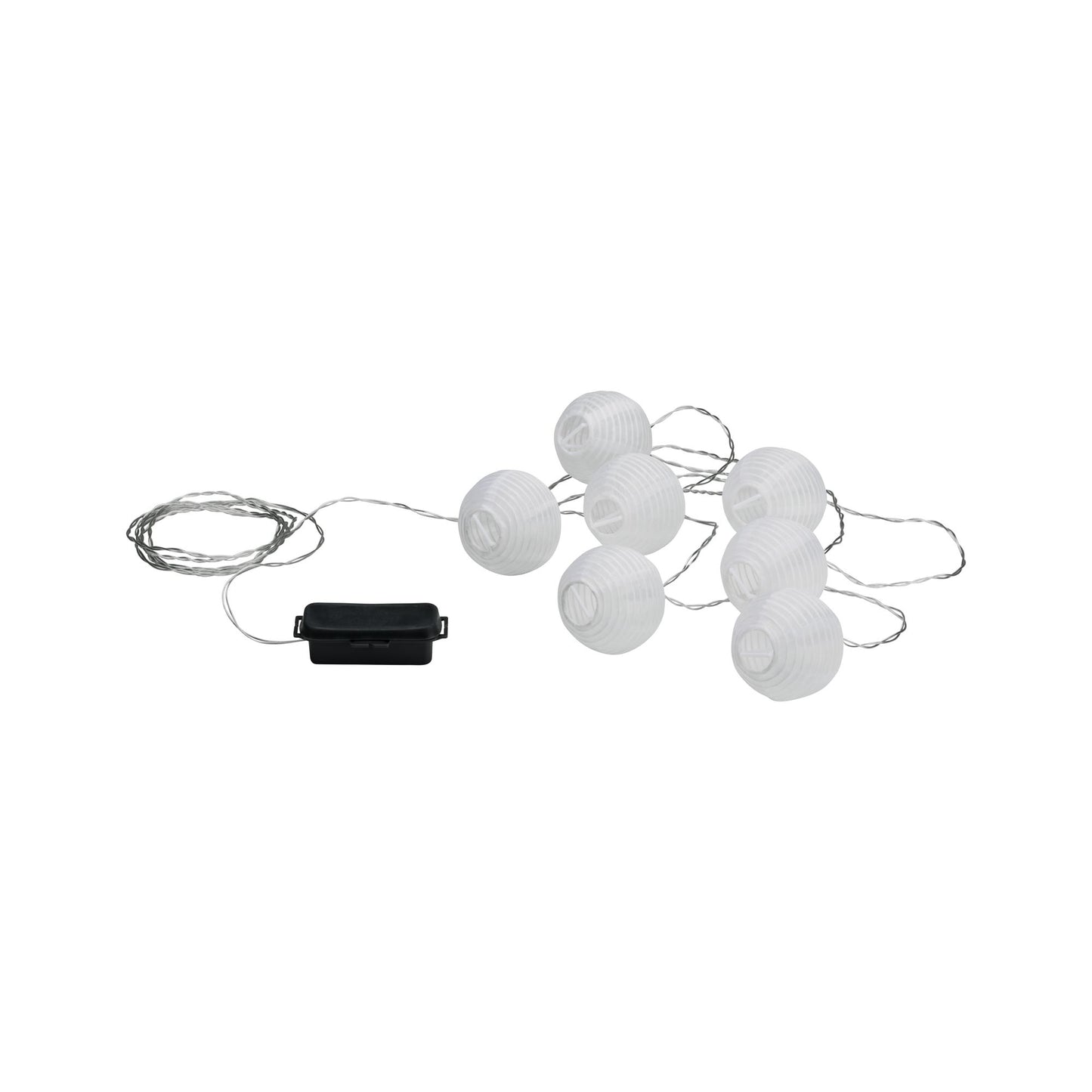 Paulmann Outdoor Mobile Lampionkette IP44 3000K 7x1lm 5V ladbar mit USB