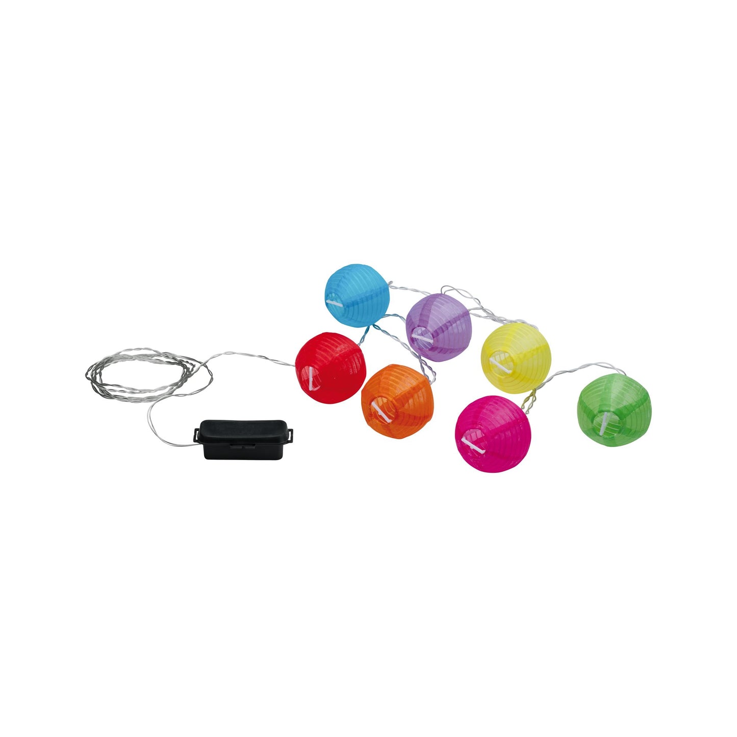 Paulmann Outdoor Mobile Lampionkette IP44 3000K 7x1lm 5V ladbar mit USB