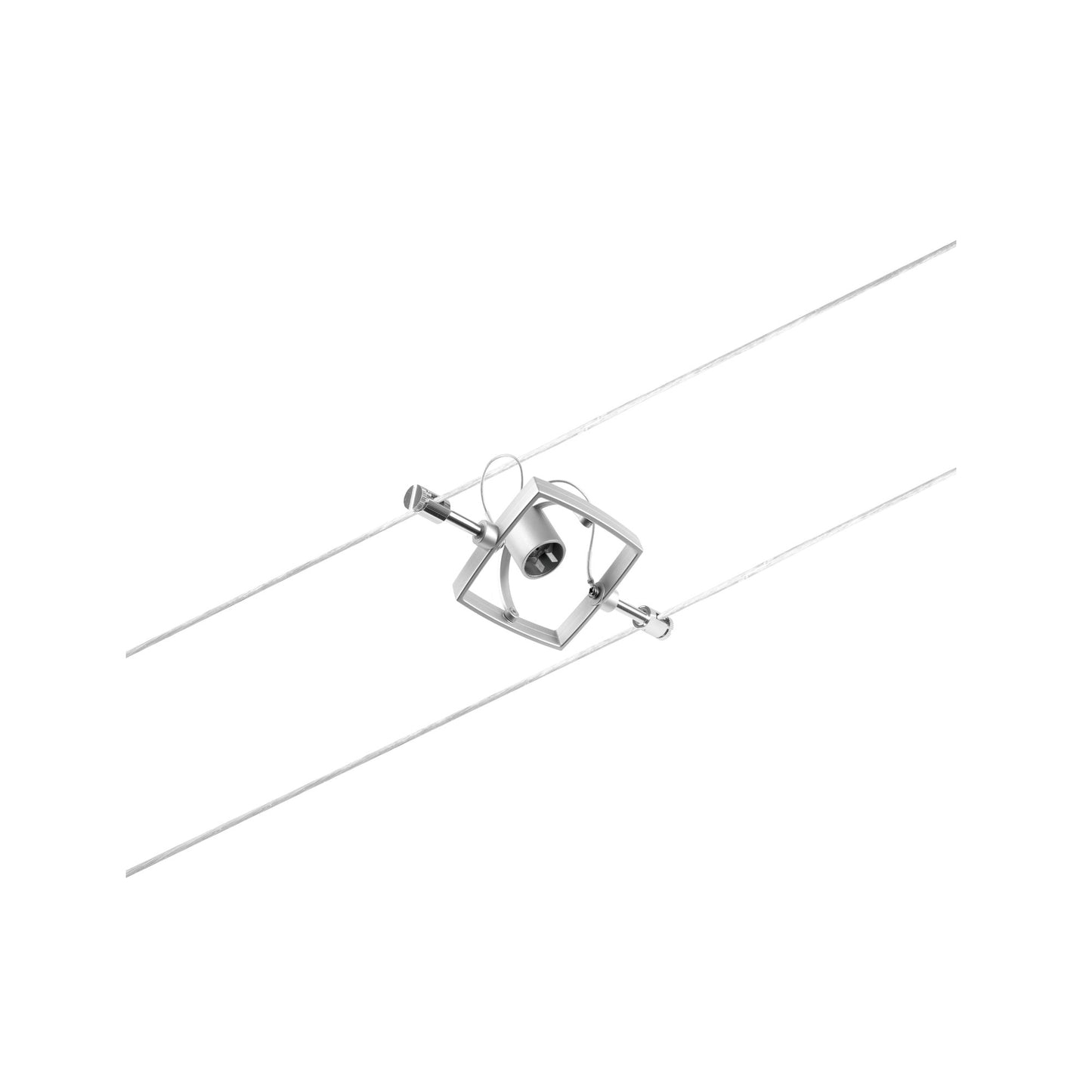 Paulmann Seilsystem Mac II Chrom matt ohne Leuchtmittel max. 10W GU5,3 DC 60VA