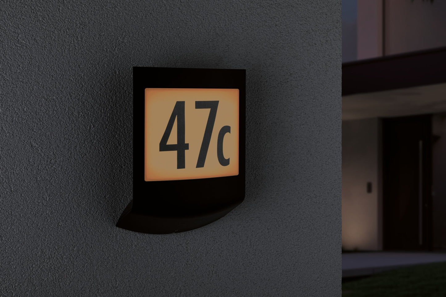 Paulmann Smart Home Zigbee LED Außenwandleuchte Padea mit Bewegungsmelder und Dämmerungssensor Tunable Warm IP44 198x71mm Tunable Warm 8,2W 550lm 230V Anthrazit Kunststoff