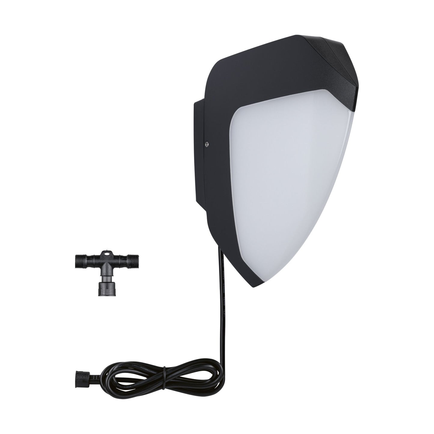 Paulmann Park + Light LED Außenwandleuchte Ikosea ohne Bewegungsmelder IP44 50x203mm 3000K 2x2,8W 2x300lm 12V Anthrazit Kunststoff