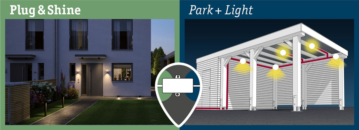 Paulmann Park & Light Adapter IP67 24V max. 24W Schwarz
