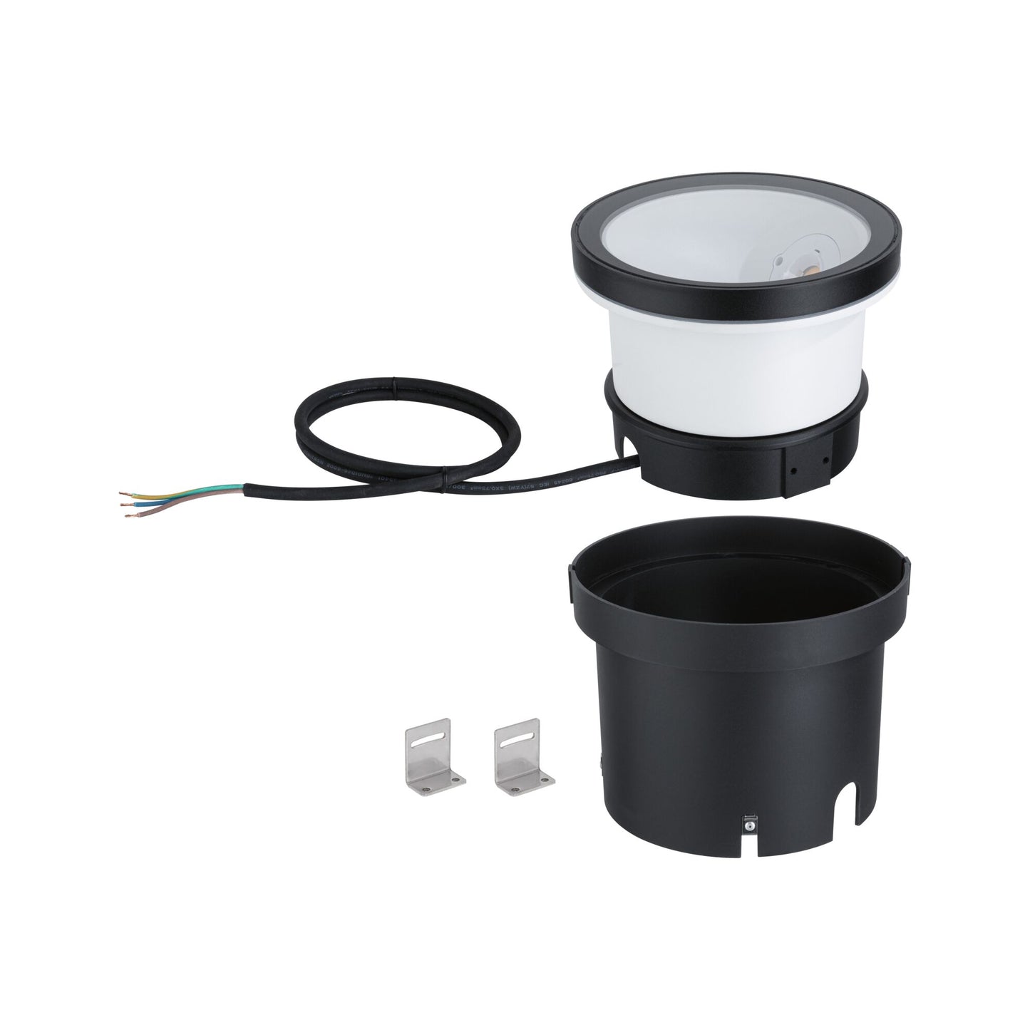 Paulmann LED Wandfluter Ocos IP67 155mm 3000K 6,2W 190lm 230V 75° Anthrazit Metall