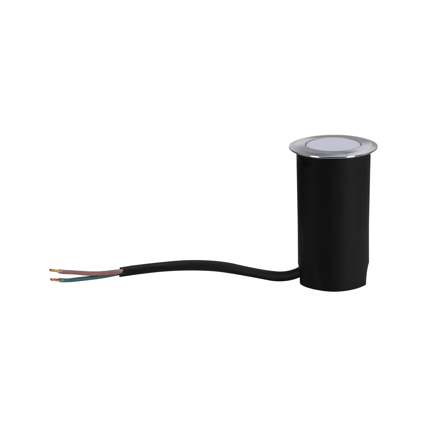 Paulmann LED Bodeneinbauleuchte Goldlicht insektenfreundlich IP65 rund 50mm 2200K 2,2W 60lm 230V Alu Kunststoff,Metall
