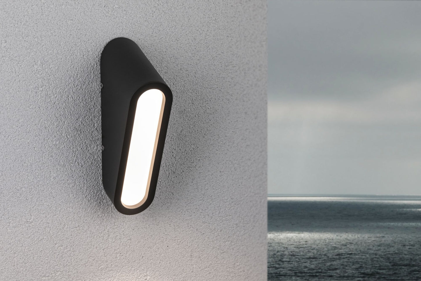 Paulmann LED Außenwandleuchte Cliff IP44 64x116mm 3000K 9,5W 300lm 230V Anthrazit Aluminium