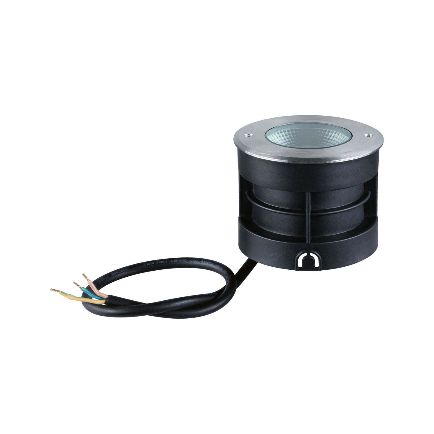 Paulmann LED Bodeneinbauleuchte Vanea IP67 rund 100mm 3000K 3,5W 160lm 230V Alu Aluminium