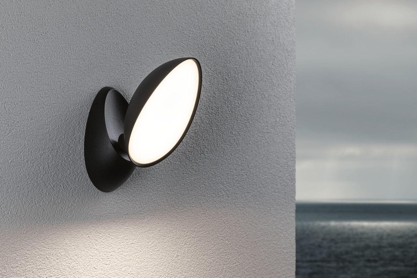 Paulmann LED Außenwandleuchte Batona IP44 270mm 3000K 12W 1000lm 230V Anthrazit Aluminium