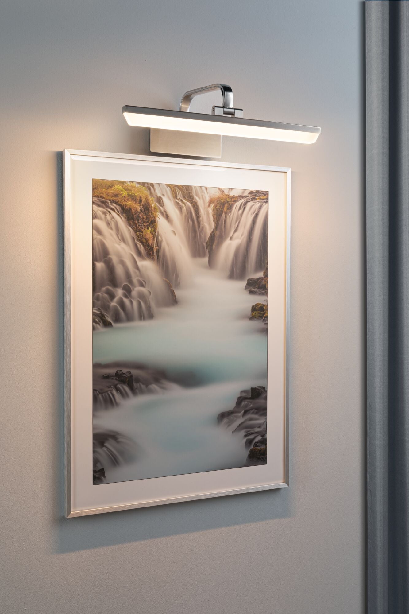 Paulmann LED Bilderleuchte Renan 3000K 1000lm 230V 9,5W Alu gebürstet