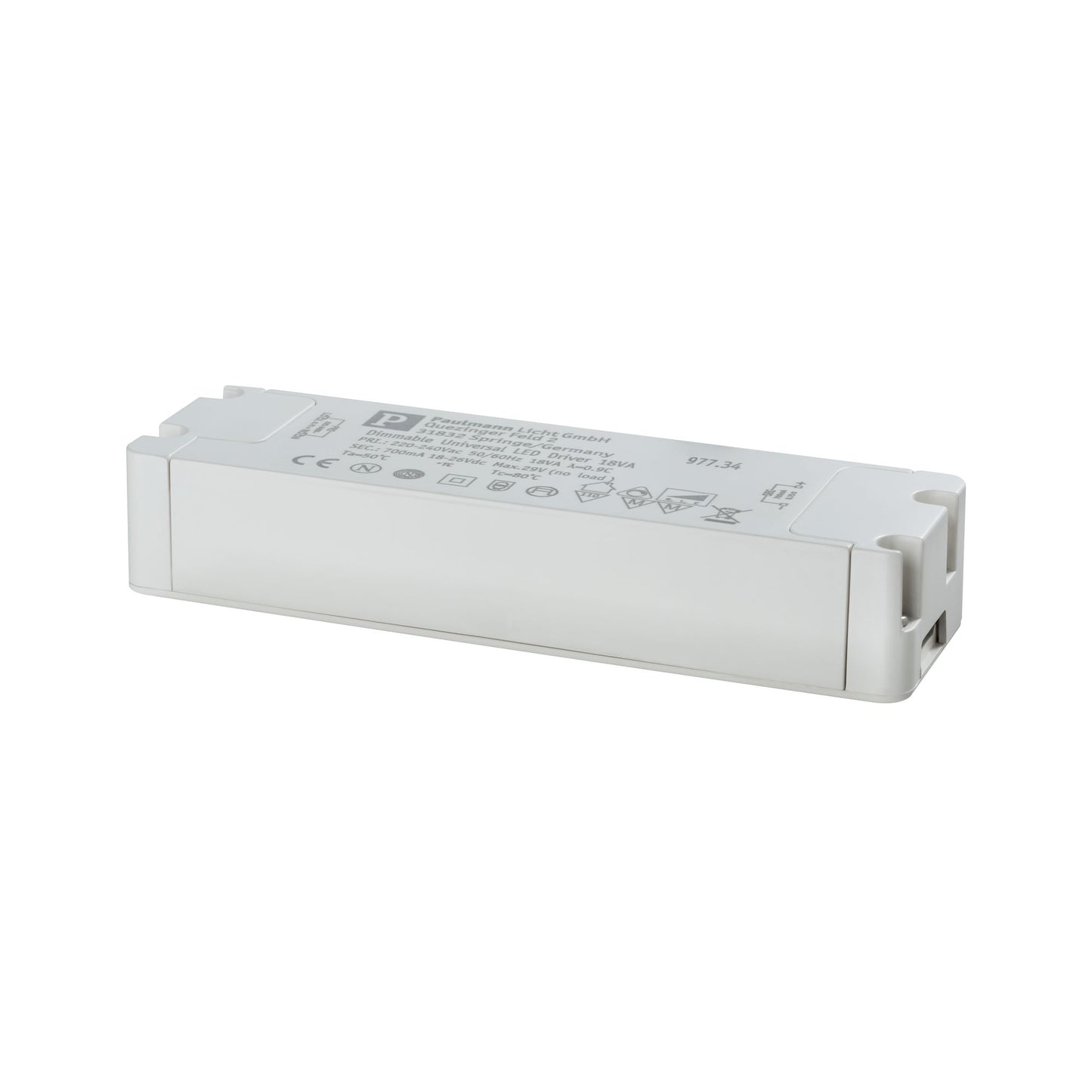 Paulmann LED Driver Konst.strom 700mA 18W dimmbar Weiß