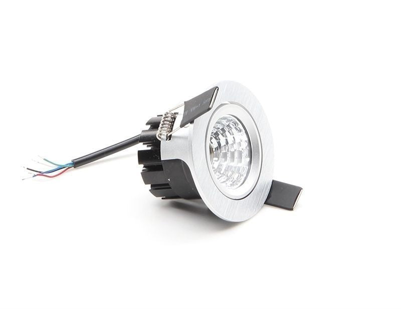 Deko-Light COB 68 RGBW 8,5W silberfarben gebürstet