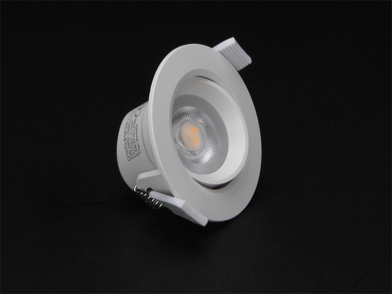 Deko-Light SMD-68-230V-2700K-rund 6,5W Verkehrsweiß RAL 9016