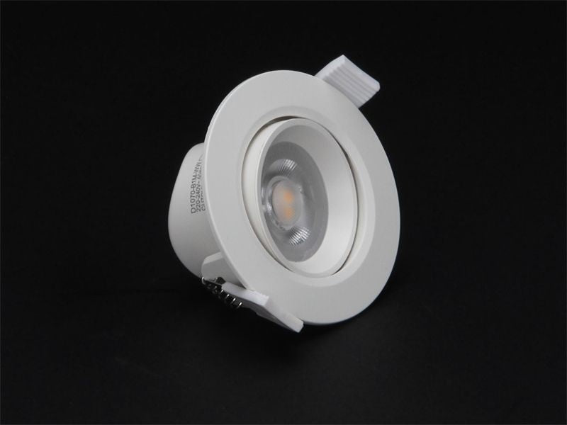 Deko-Light SMD-68-230V-3000K-rund 6,5W Verkehrsweiß RAL 9016