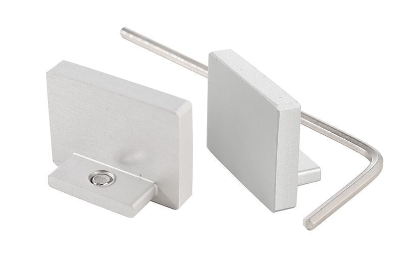 Deko-Light Endkappe P-AU-10-12 Set 2 Stk Silber eloxiert
