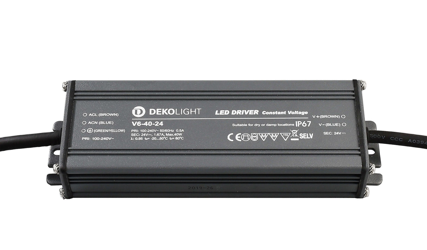 Deko-Light IP, CV, V6-40-24 Grau