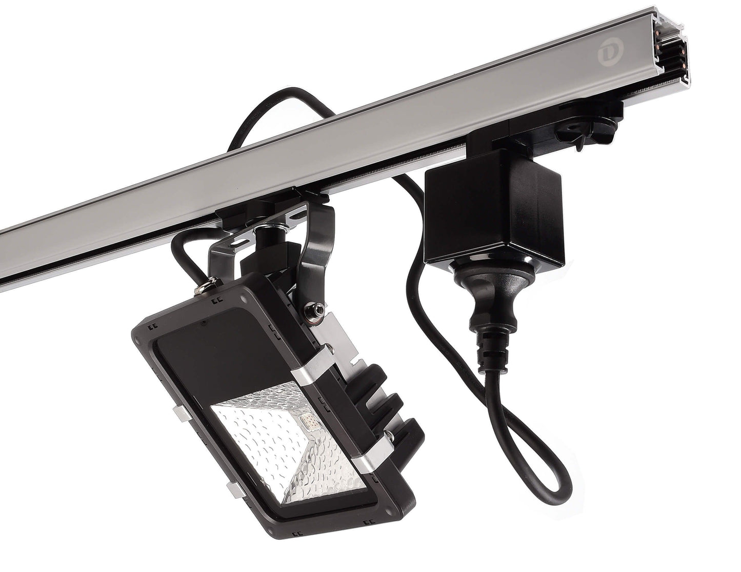 Deko-Light D Line Steckdosenadapter Graphitschwarz RAL 9011