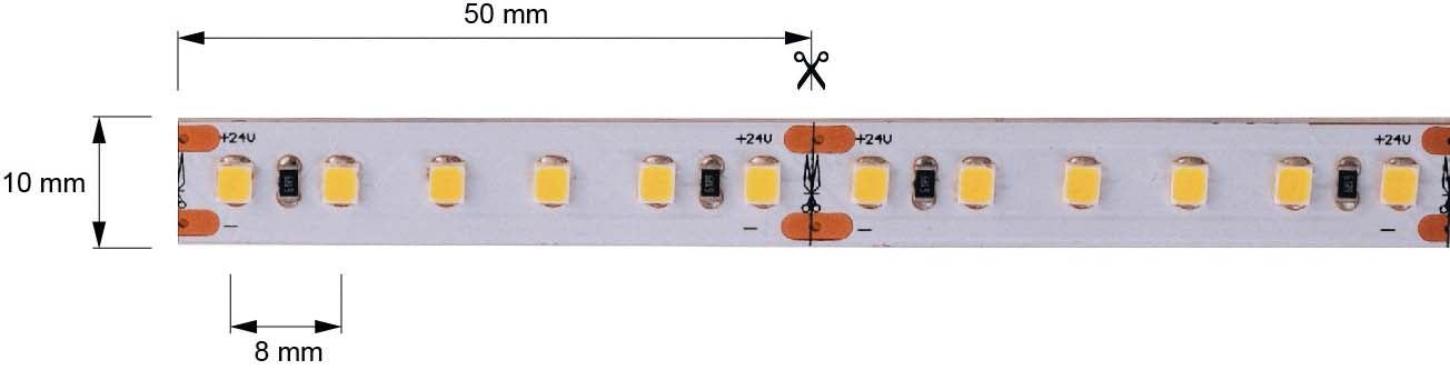Deko-Light 2835-120-24V-3000K-10m 94W Weiß