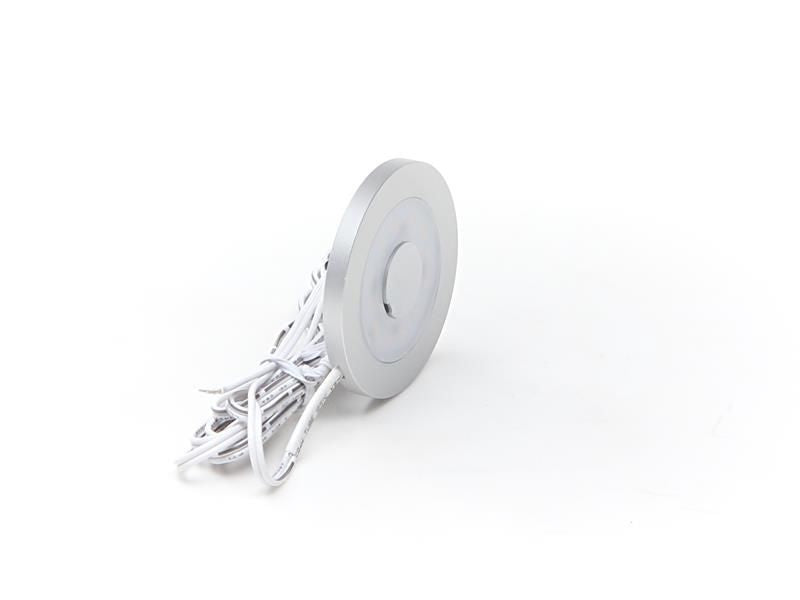 Deko-Light Paty Rund 2,5W Silbergrau RAL 7001