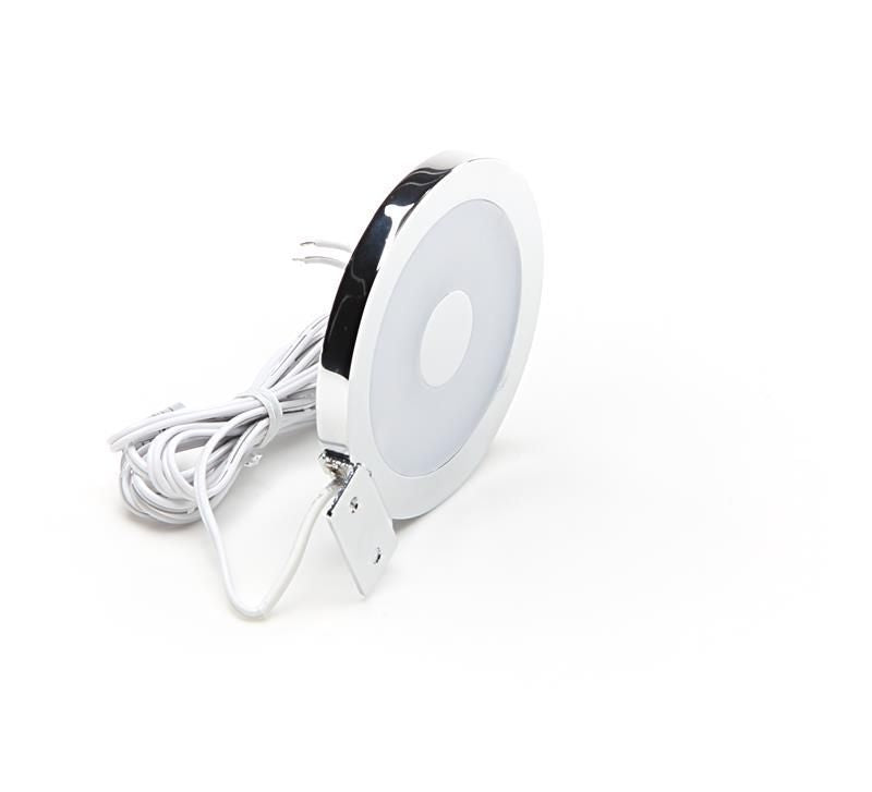 Deko-Light Spiegel Rund 4,5W silberfarben Chrom
