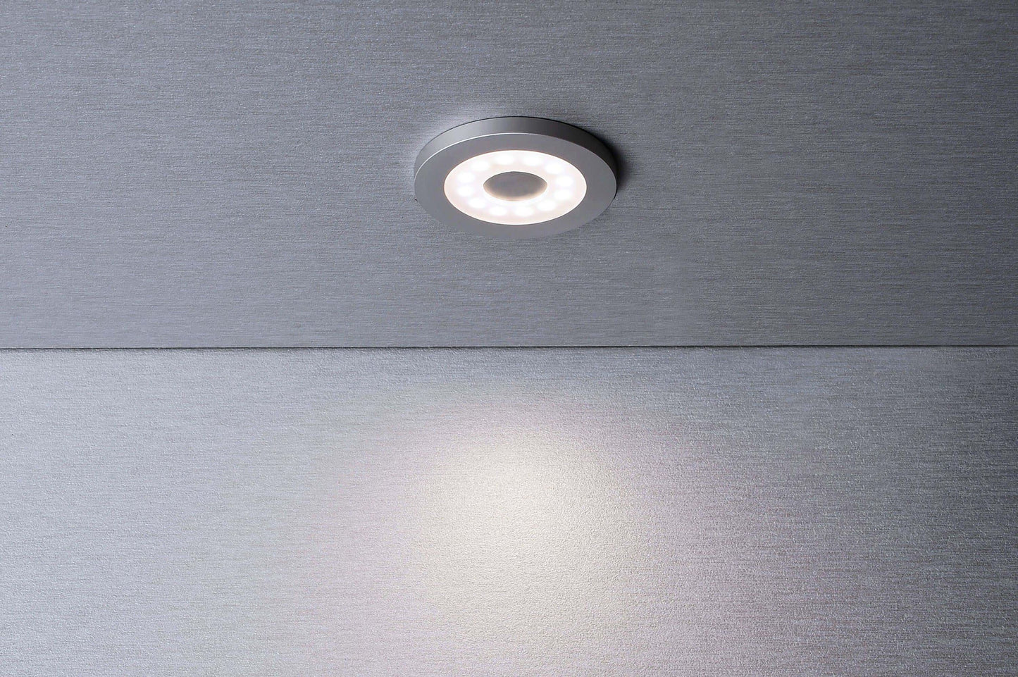 Deko-Light Paty Rund 3er Bundle 2,5W Silbergrau RAL 7001