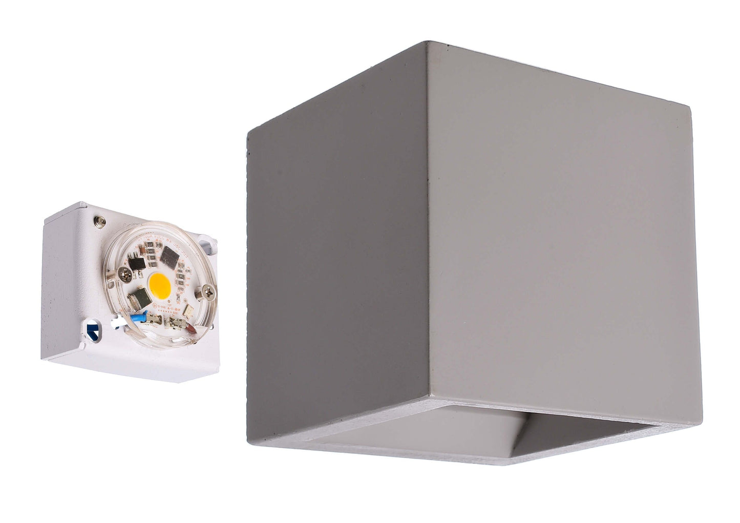 Deko-Light Abdeckung für Mini Cube Base Grau