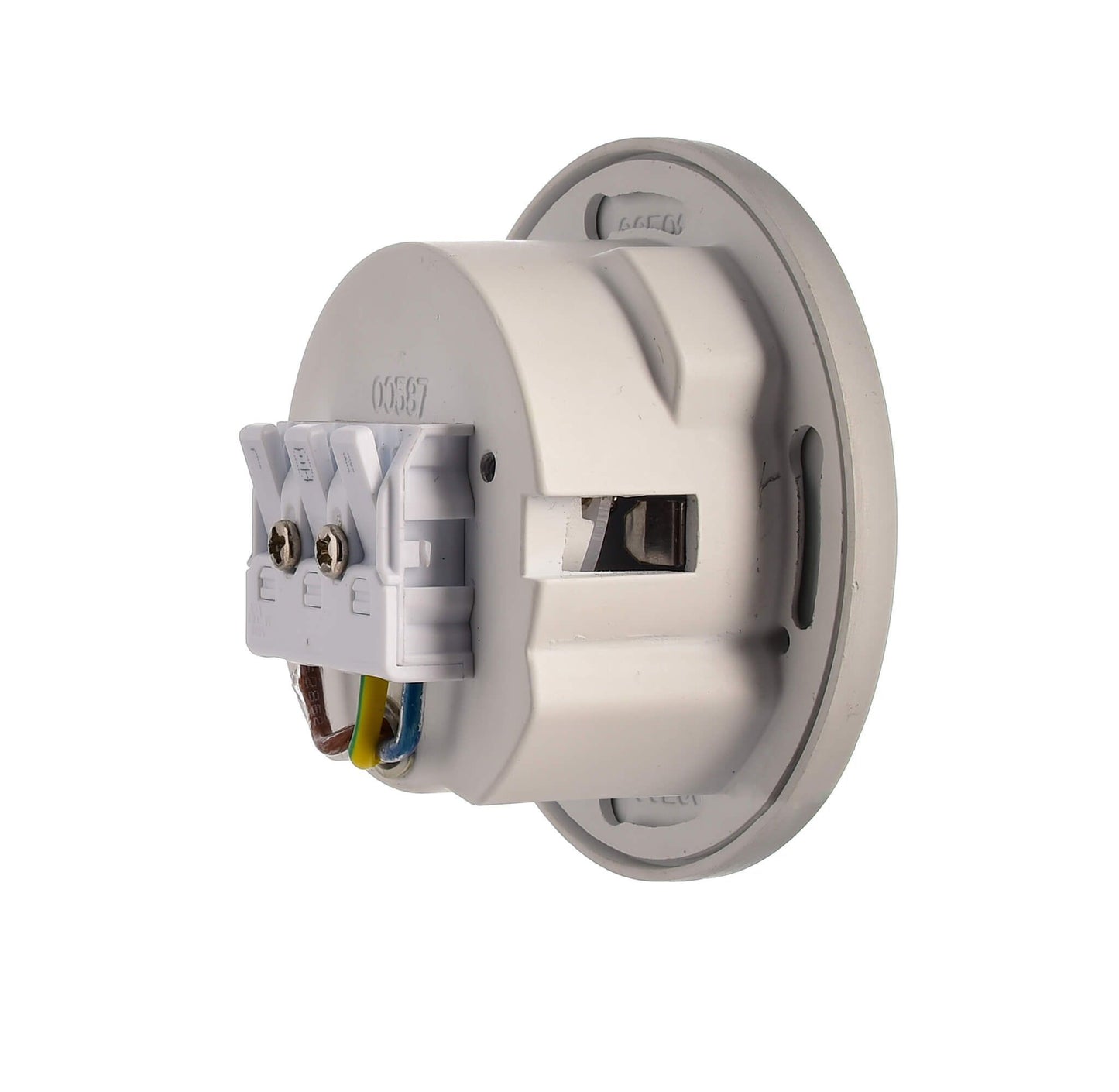 Deko-Light Abdeckung rund grau Auge für Alwaid Weißaluminium RAL 9006