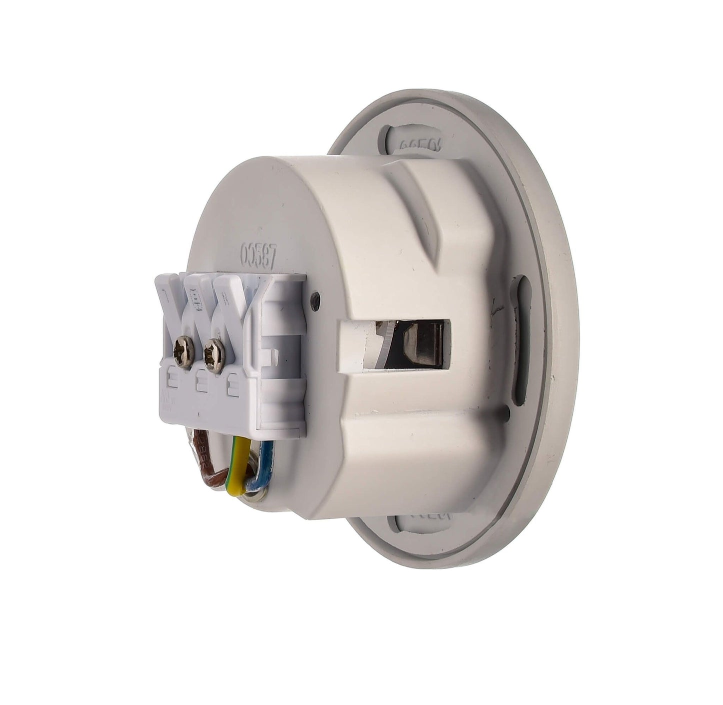 Deko-Light Abdeckung rund grau Stufe für Alwaid Weißaluminium RAL 9006